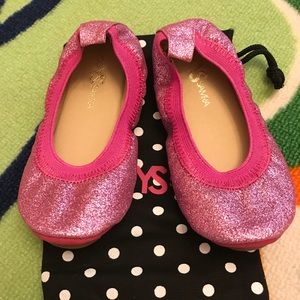 Yosi Samra Girls Ballet Flats -Size 8